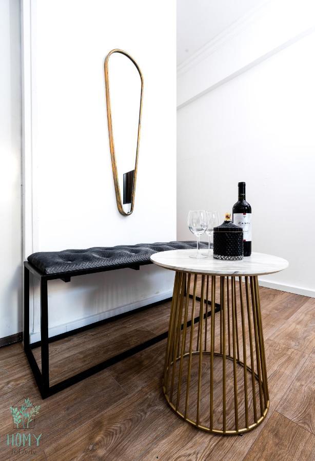 Stylish Studio Apartments On Dizengoff By Homy Tel Aviv Eksteriør billede