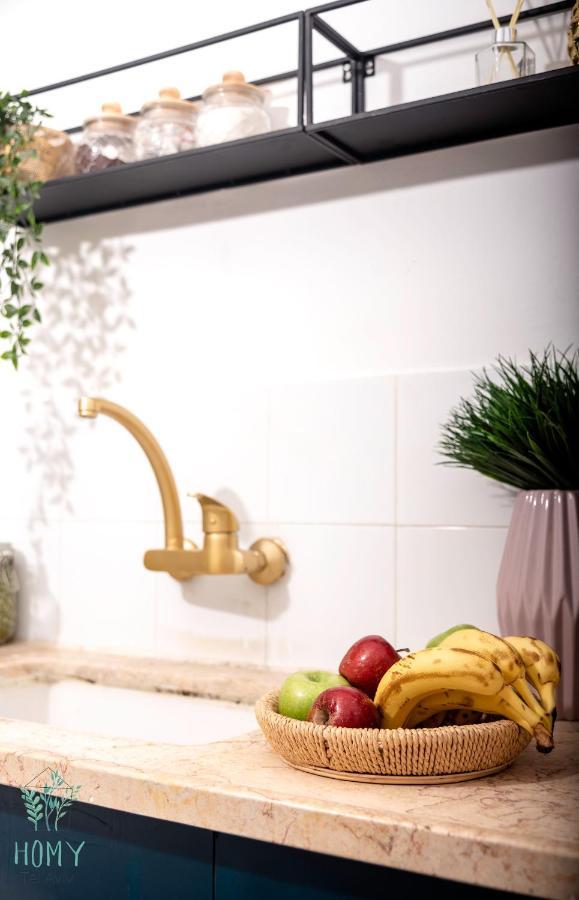 Stylish Studio Apartments On Dizengoff By Homy Tel Aviv Eksteriør billede