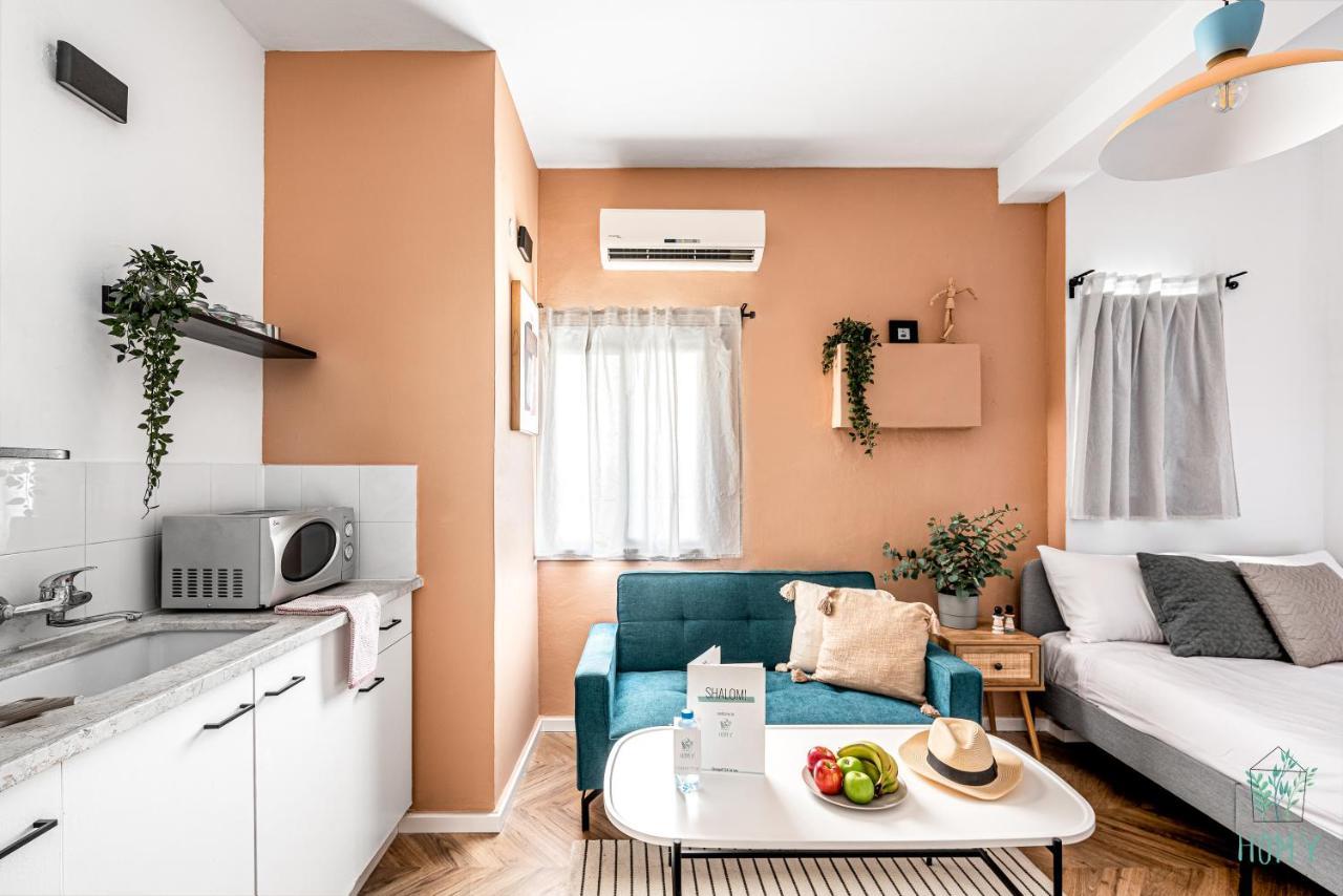 Stylish Studio Apartments On Dizengoff By Homy Tel Aviv Eksteriør billede