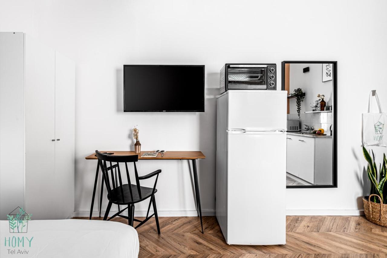 Stylish Studio Apartments On Dizengoff By Homy Tel Aviv Eksteriør billede